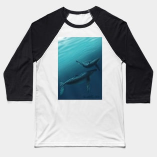 Whales Baseball T-Shirt